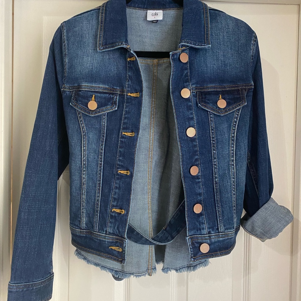 Cabi Dylan Denim Jacket size Small